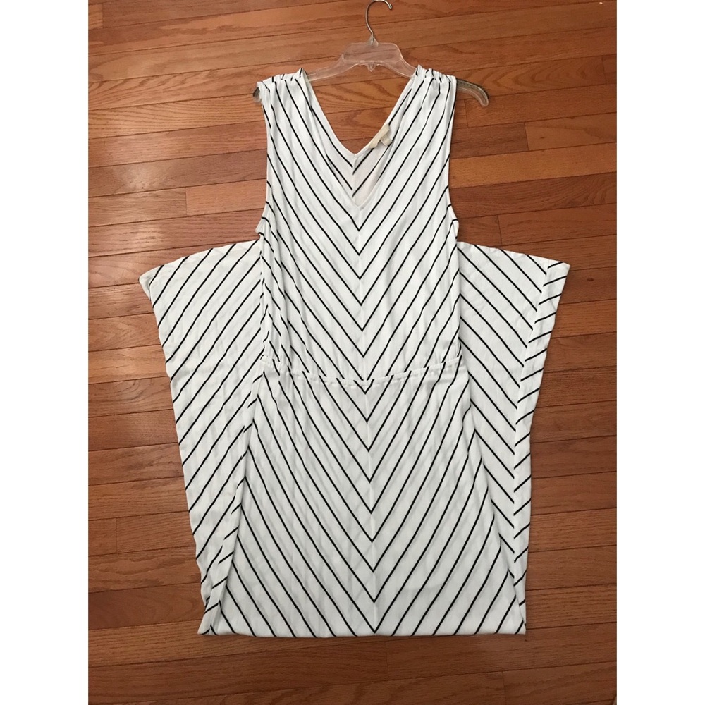 NWOT Banana Republic Striped Maxi Dress